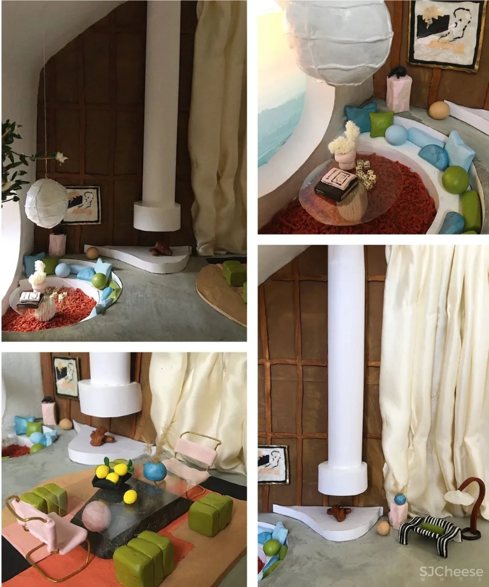 居家隔离的手工达人,用黏土捏出理想房间!每一个都超级惊艳!