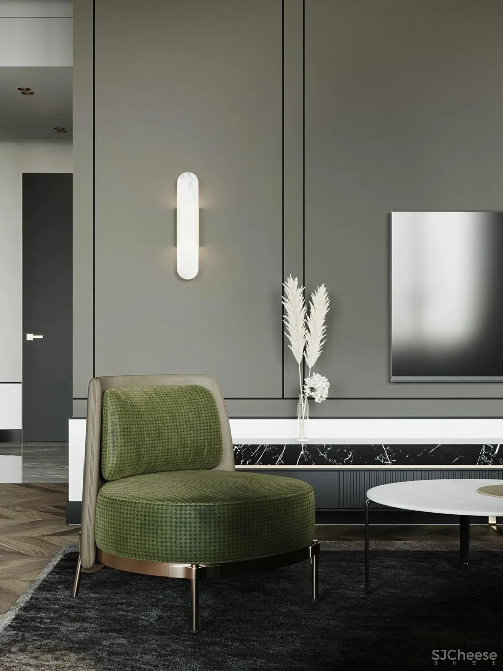 140㎡精致轻奢美宅，品味小资生活的浪漫情调！