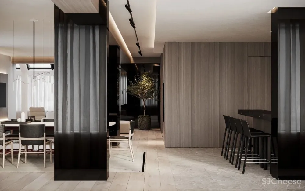 自然简约的两层公寓，一家四口的温馨日常！