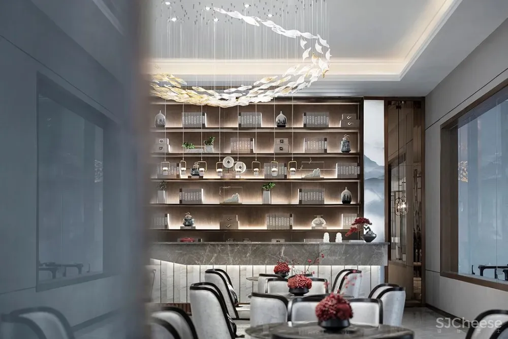新中式 高级灰,超凡脱俗的设计格调!