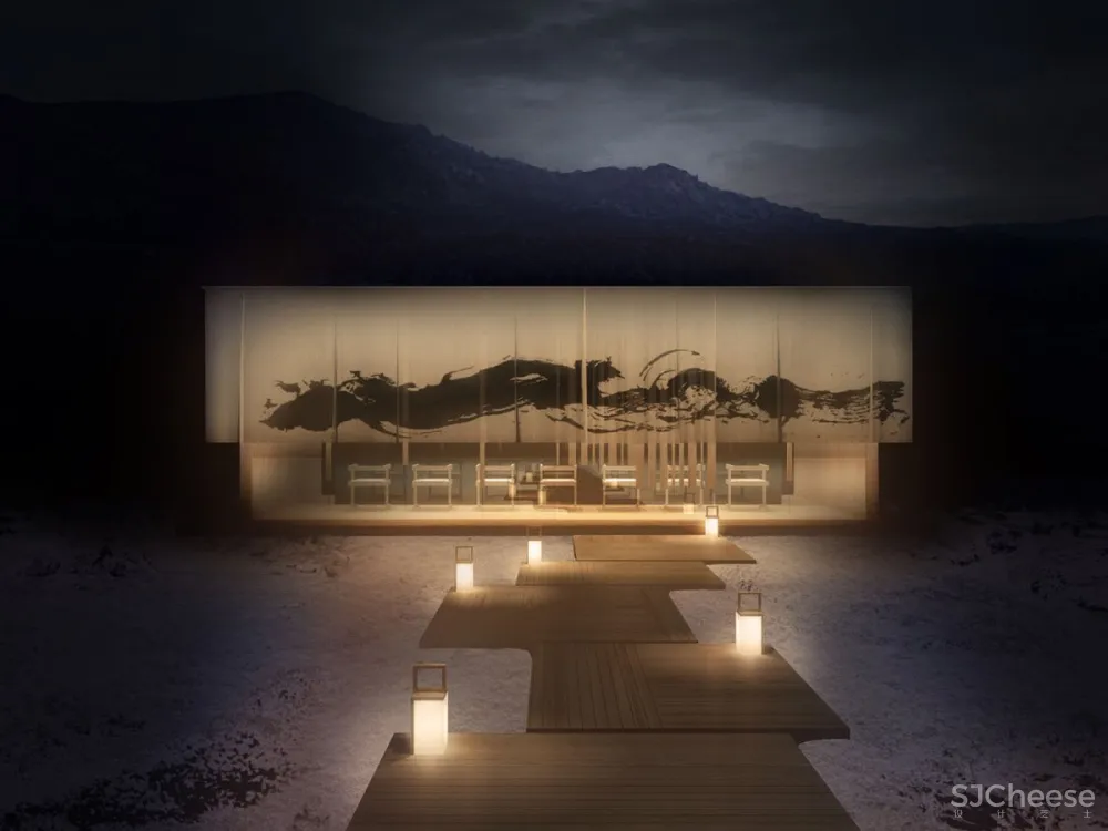 Gwenael Nicolas | Sen Hakone度假村 , 日式“虚拟酒店”的构想