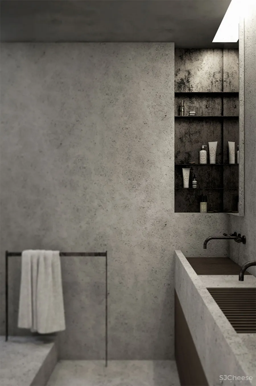 Kerstens Design | ALB Penthouse , 极简主义的冷静美学