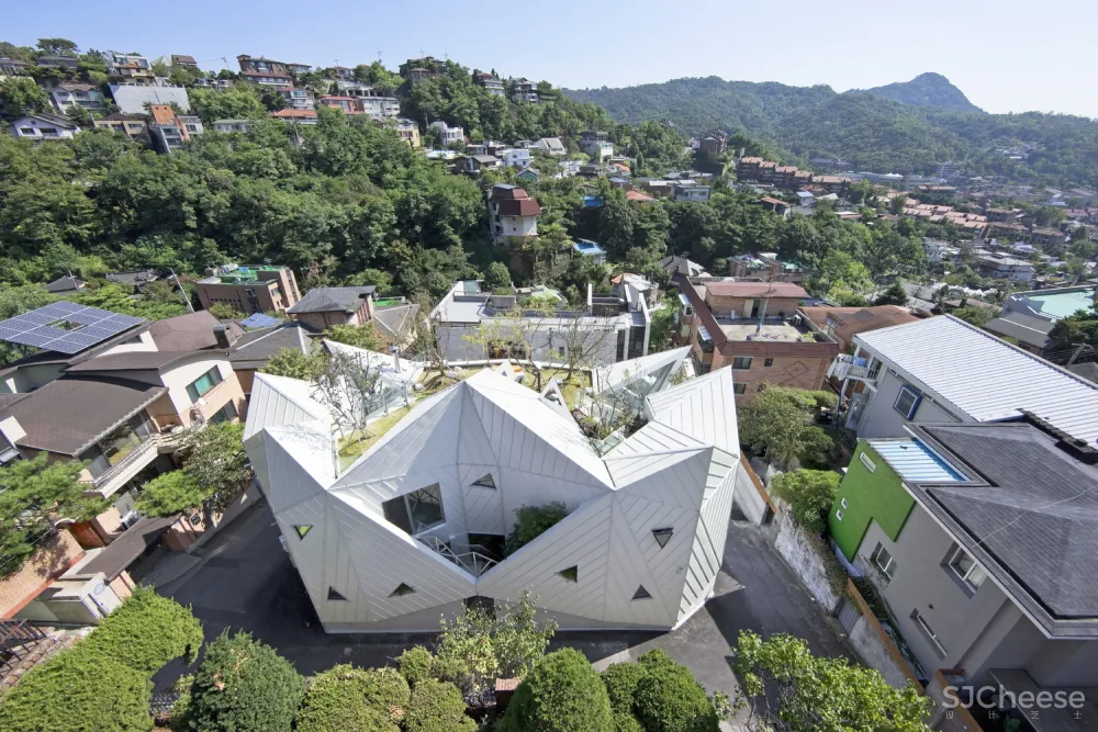 这是什么神仙设计! 韩国建筑师把联排别墅玩出花 不卖房子, 卖文化