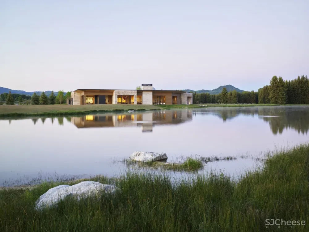 CLB Architects | Lefty Ranch House , 现代舒适的自然景观住宅