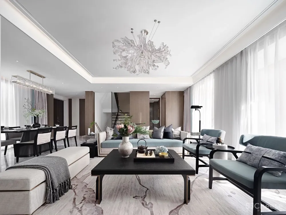 住宅丨现代 —— 简约舒适却不单调的艺术体验感