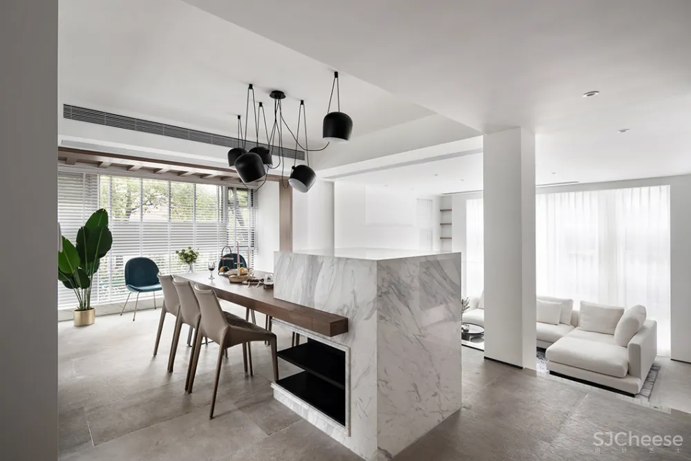 340㎡极简别墅,越简洁、越有气质!