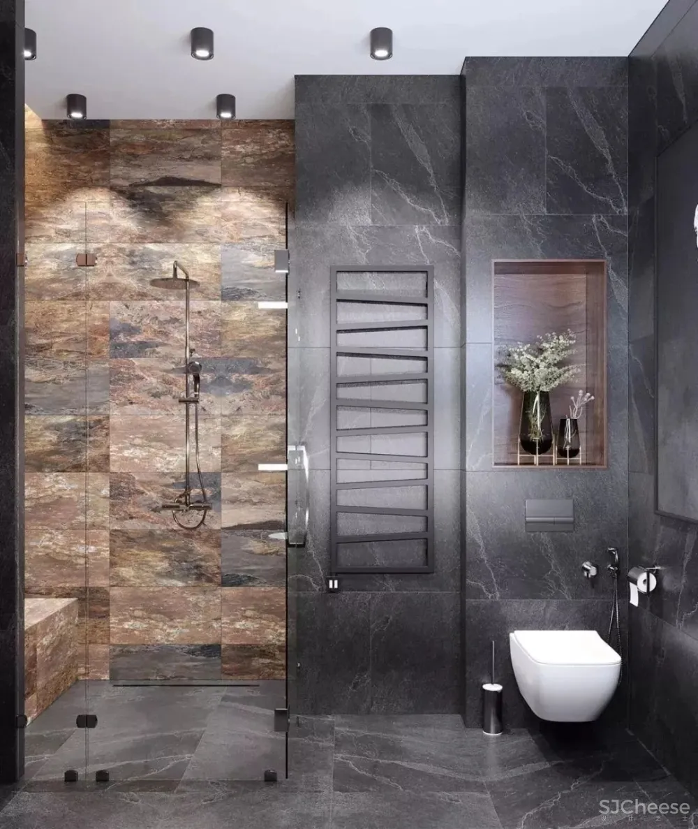 110㎡知性优雅住宅,令人无法抗拒的时髦蓝色!