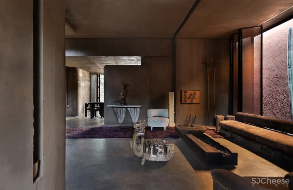 乡下泥巴房爆改成样板间, 原始的奢华更惊艳