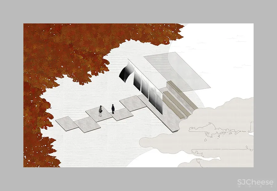 Gwenael Nicolas | Sen Hakone度假村 , 日式“虚拟酒店”的构想