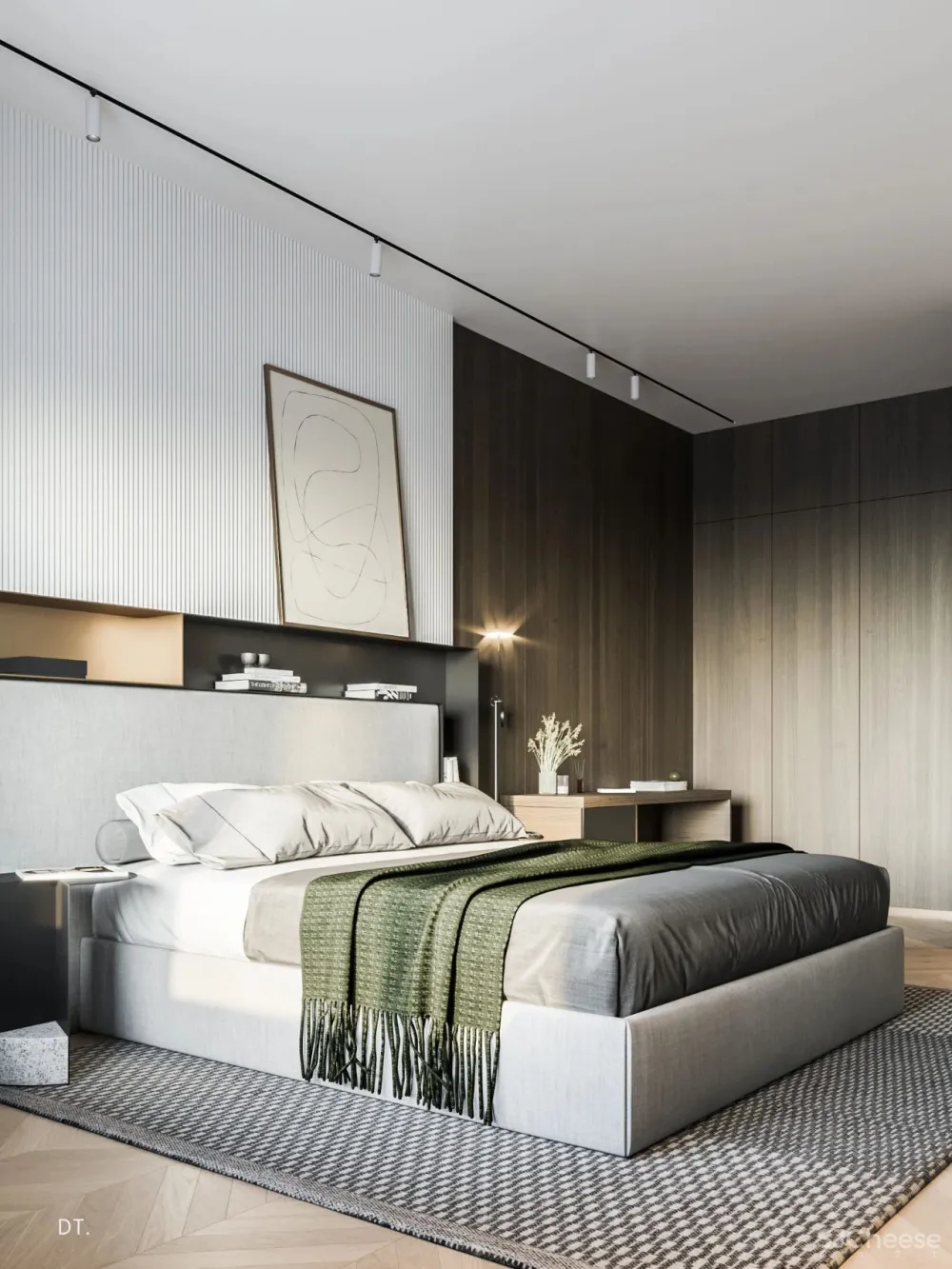 绿色 轻奢,写意悠然清新空间