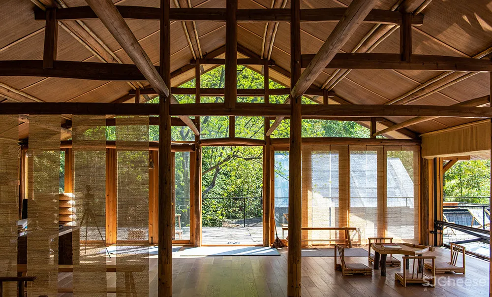 会滑动的民宿|了如三舍民宿改造