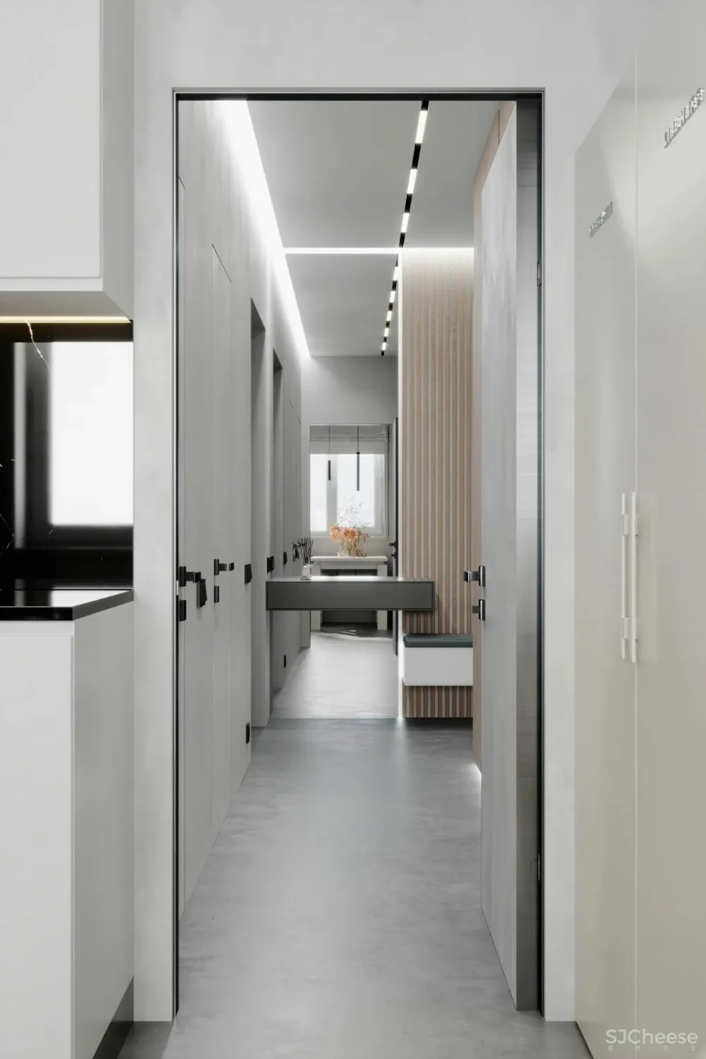 85㎡精巧简雅住宅，沁入人心的质感美！