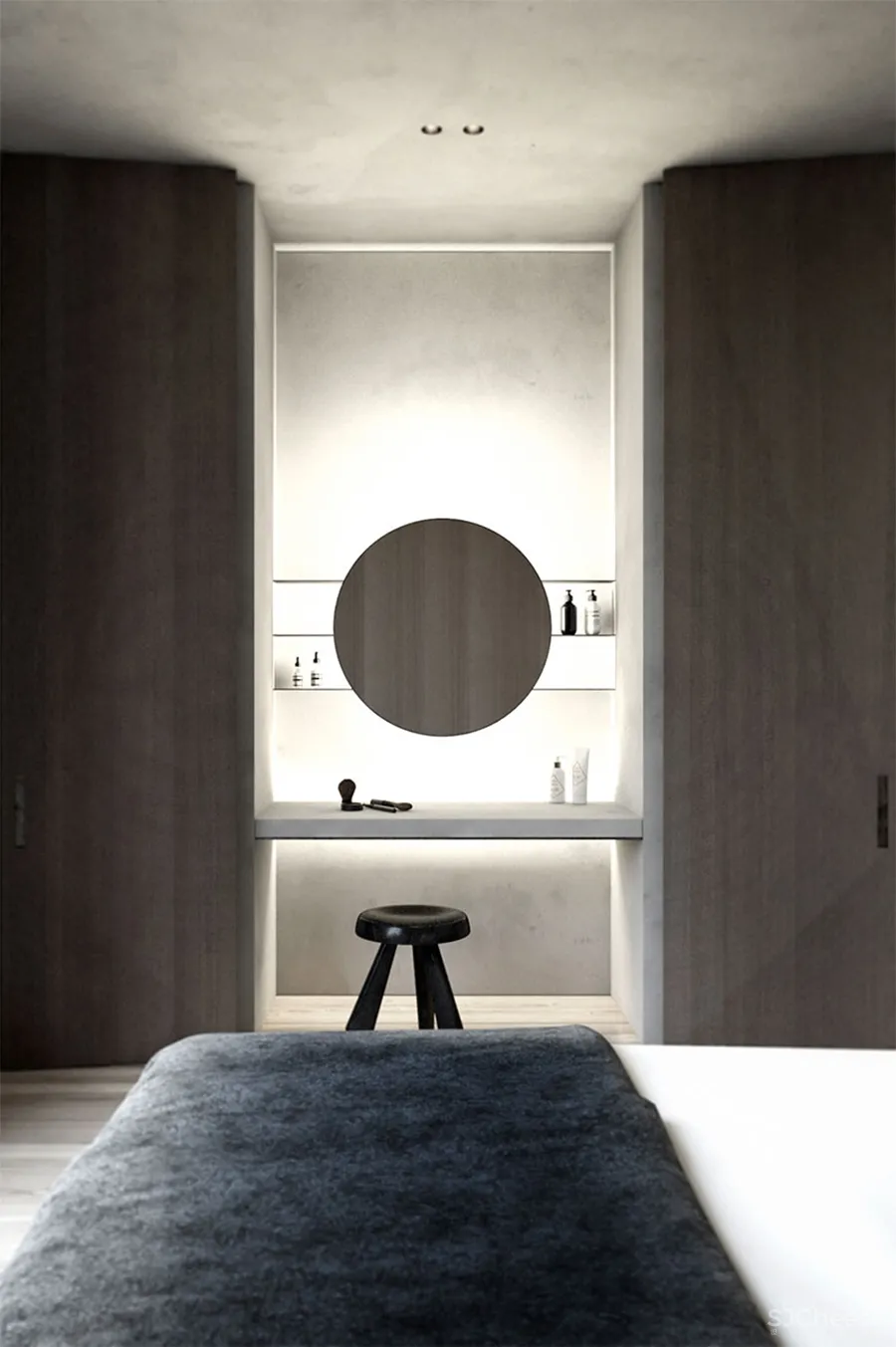 Kerstens Design | ALB Penthouse , 极简主义的冷静美学