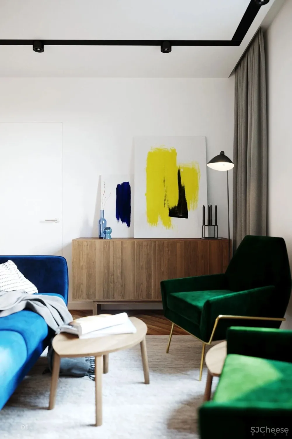 现代简约风,高级有个性的住宅空间