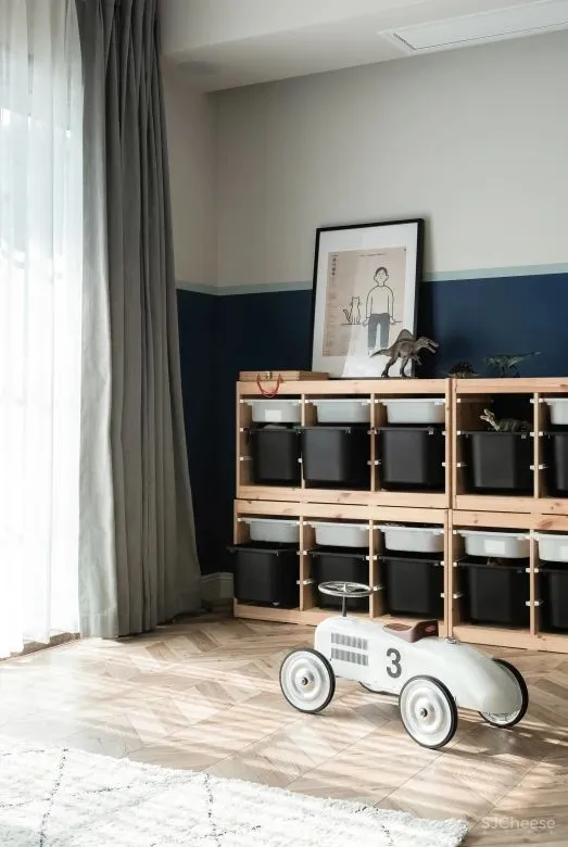 双人树屋、梯下“游戏盒”，还有攀爬架...这么装，无论家里几个娃都能轻松搞定！