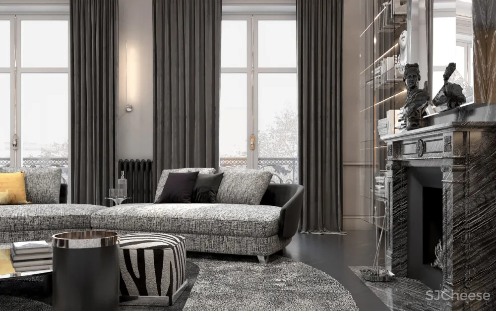 高级灰私宅，揭秘都市菁英偏爱的家！