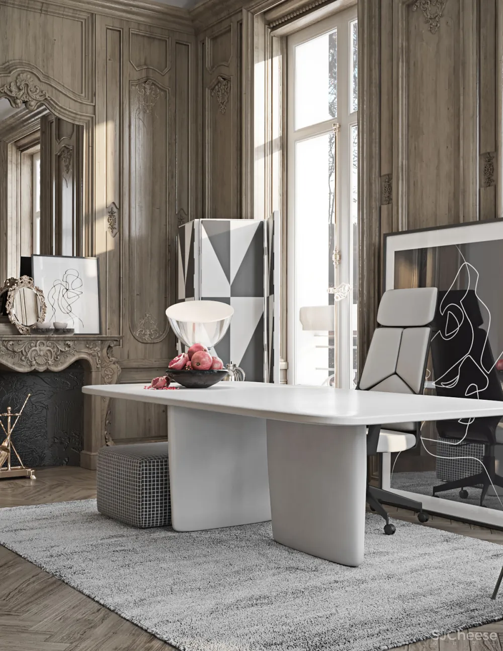 最美新古典两层公寓,贵族生活的正确打开方式!