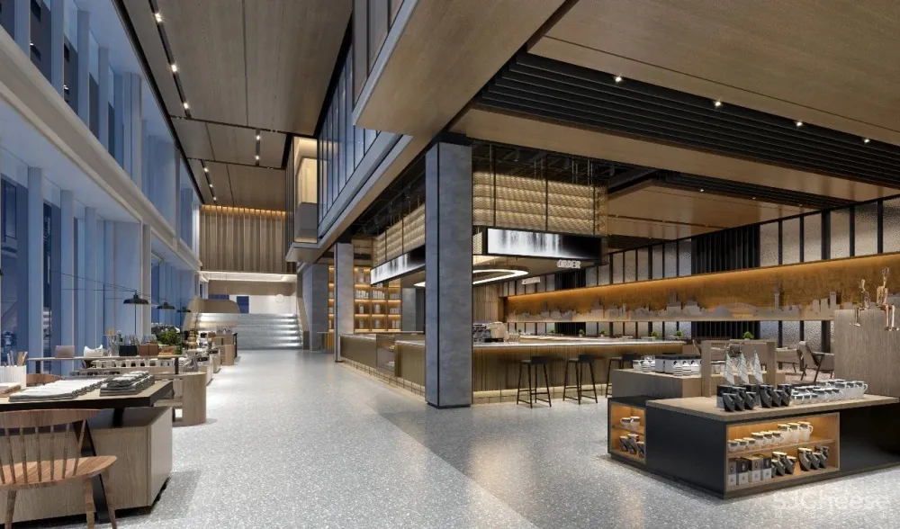 南京万科未来城售楼处 效果图和实景照片