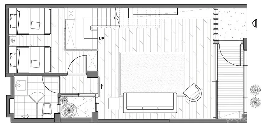 102㎡四房改一房,凭什么人家能断舍离?