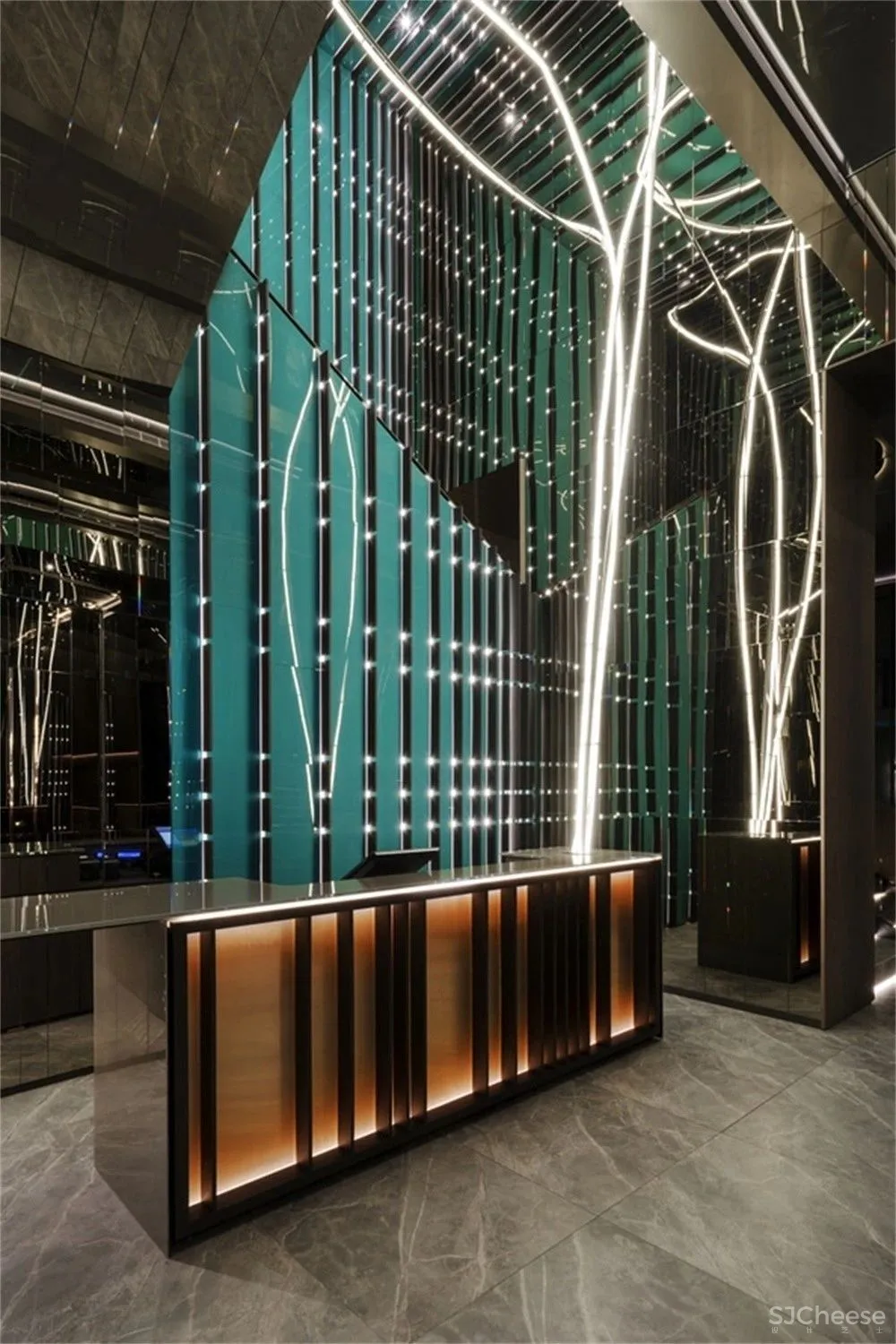 流转的光影 意大利MOYA餐厅