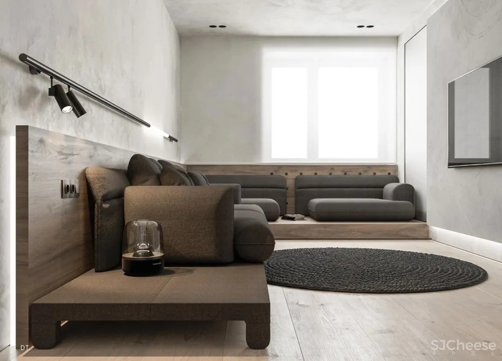 现代简约风,高级有个性的住宅空间