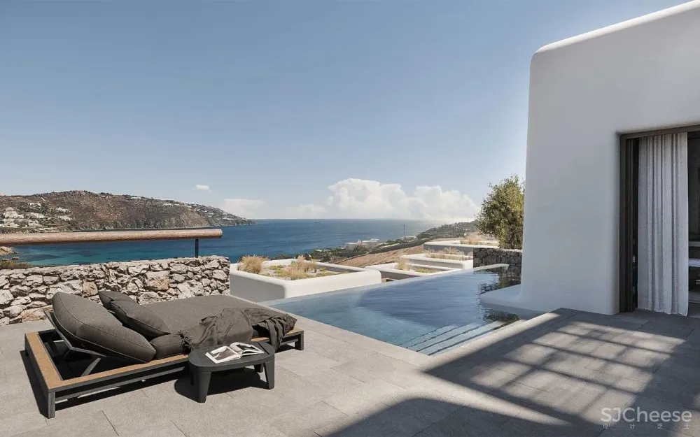 Kalesma Mykonos丨无与伦比的纯粹寂静之美