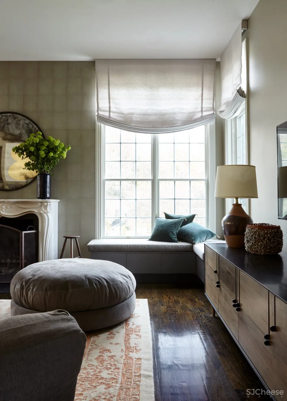 Greyscale Interiors | New York Home , 复古艺术的装饰魅力