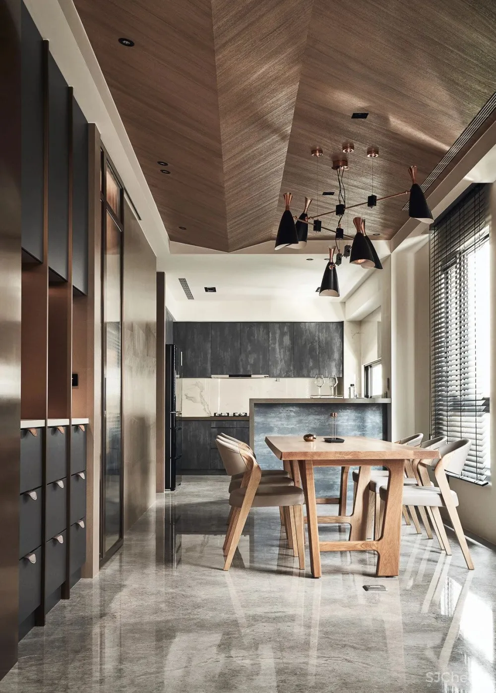 还在用传统方式铺地板?看「人字拼」怎样演绎质朴自然风