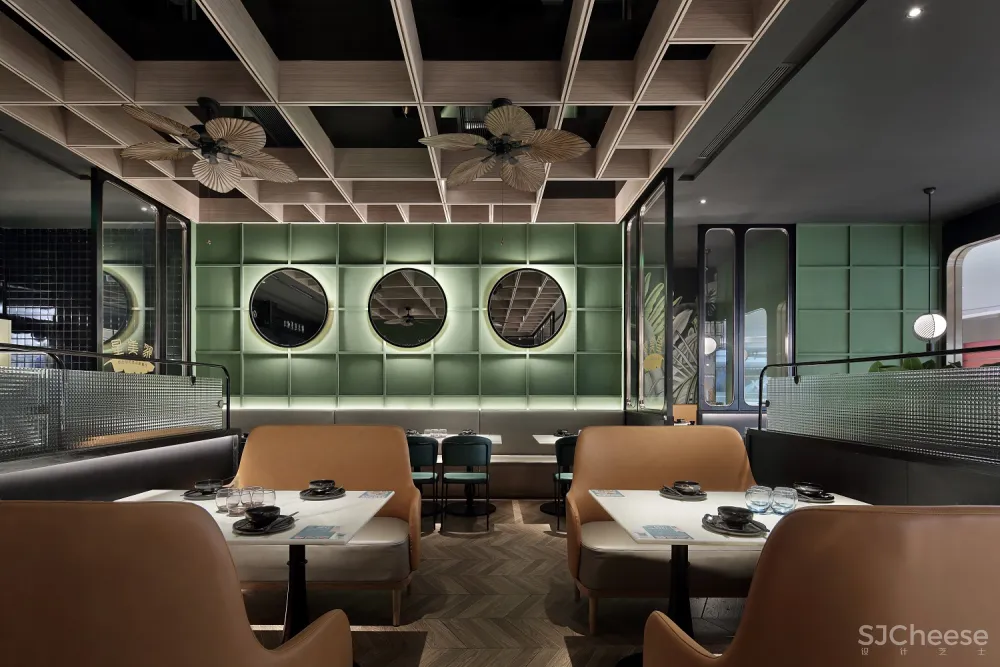 品牌餐厅设计·新加坡风格餐厅设计·深圳餐饮空间设计:星美聚