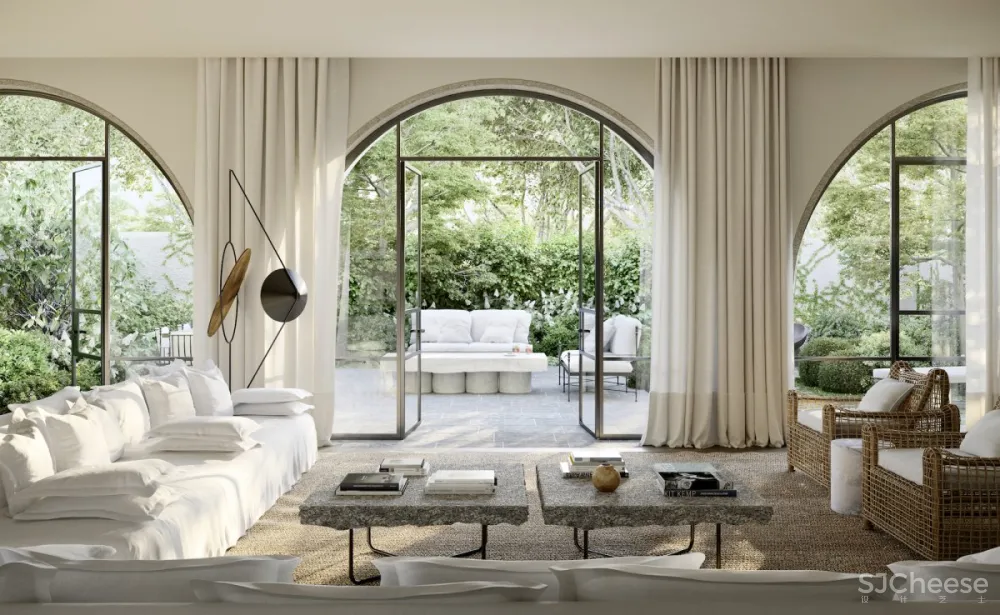 Jolson Architecture | Huntingtower Road , 自然主义的极简别墅