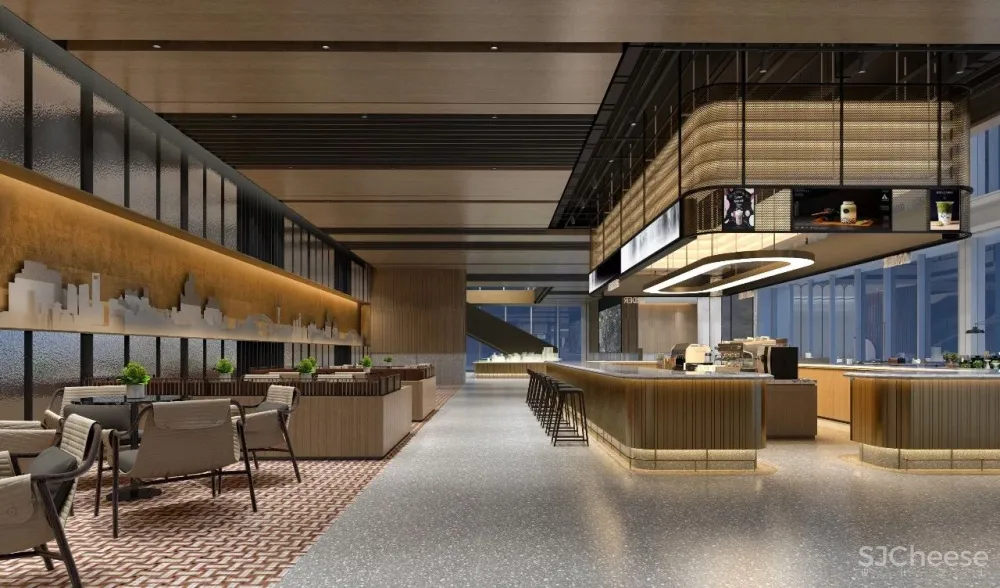 南京万科未来城售楼处 效果图和实景照片