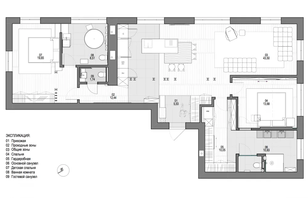 Nido Interiors | CLD Residence , 现代极简的宁静