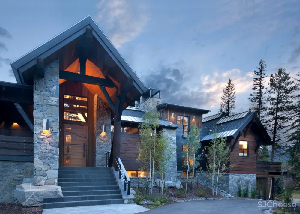 Andrea Schumacher | Mountain Contemporary , 当代舒适的森林景观住宅