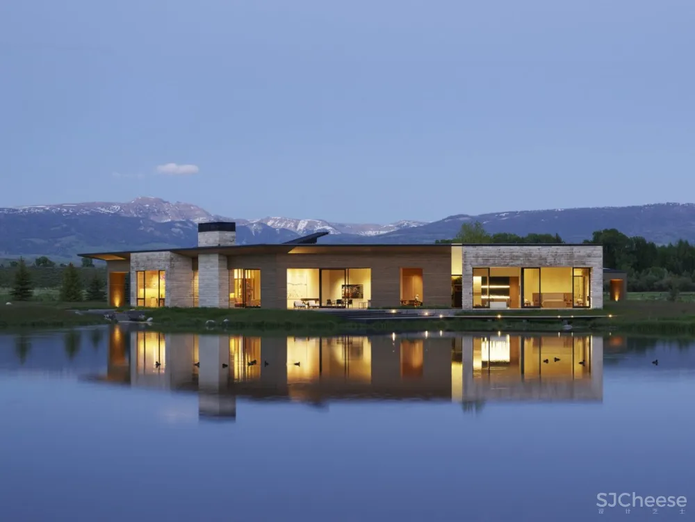 CLB Architects | Lefty Ranch House , 现代舒适的自然景观住宅