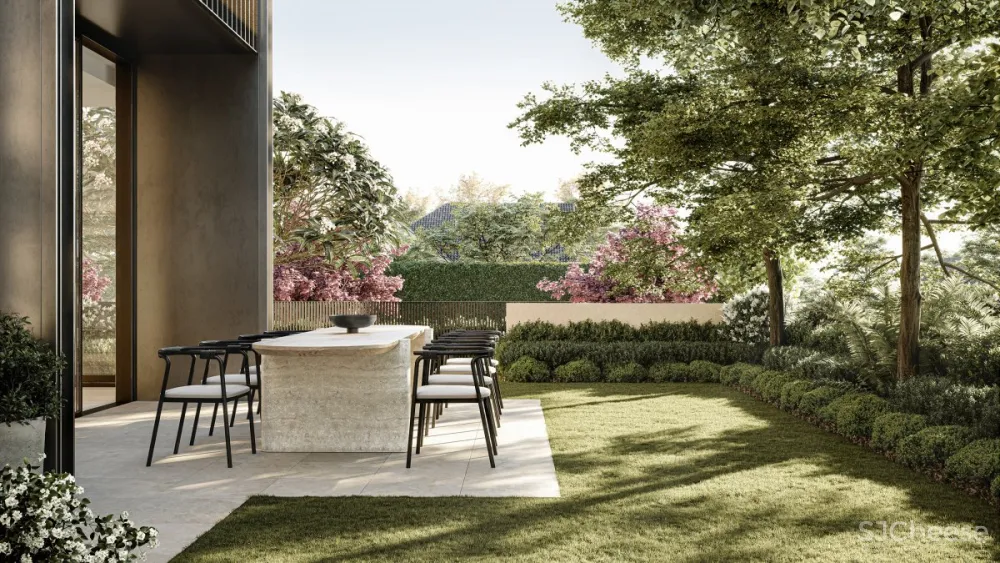 Conrad Architects | Daracombe Kew , 永恒精致的质感