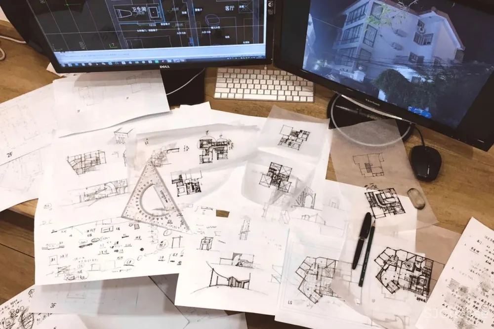 火到央视的极致毛坯房改造：家里什么都用白的，整个房子在发光