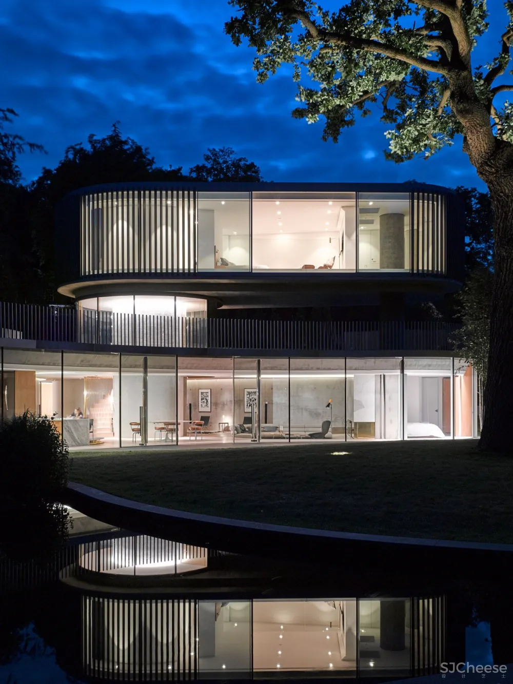 Eldridge London | Coombe Park House , 新古典主义的戏剧性住宅