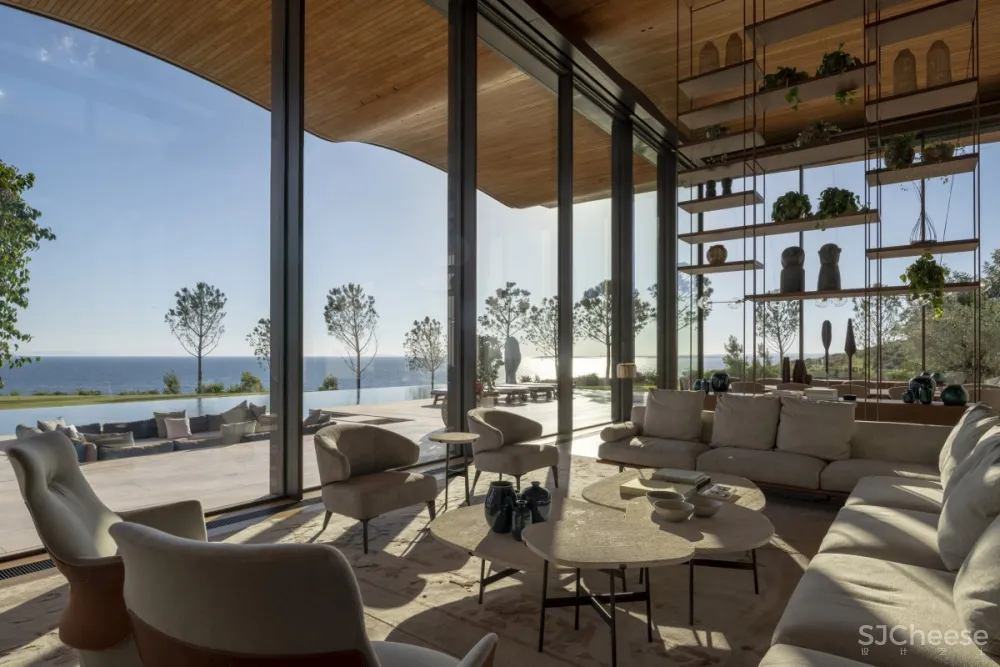 Foster + Partners | Dolunay Villa , 现代别致的海滨住宅