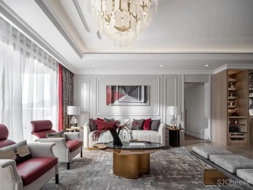 冷元宝新作 惊艳中国红,时尚新古典