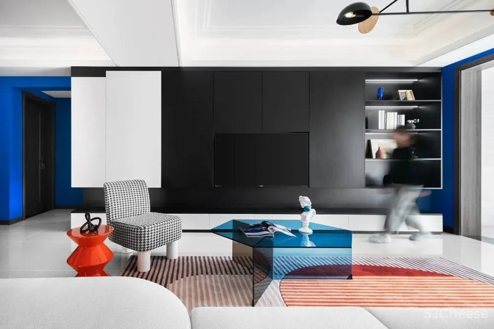 这样的撞色搭配,太美了!