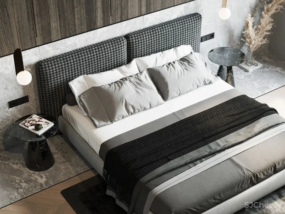 113㎡实用大两居,轻奢简致!