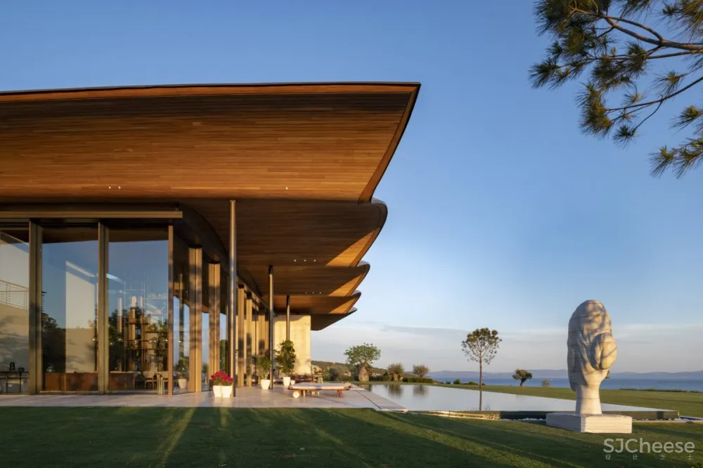 Foster + Partners | Dolunay Villa , 现代别致的海滨住宅