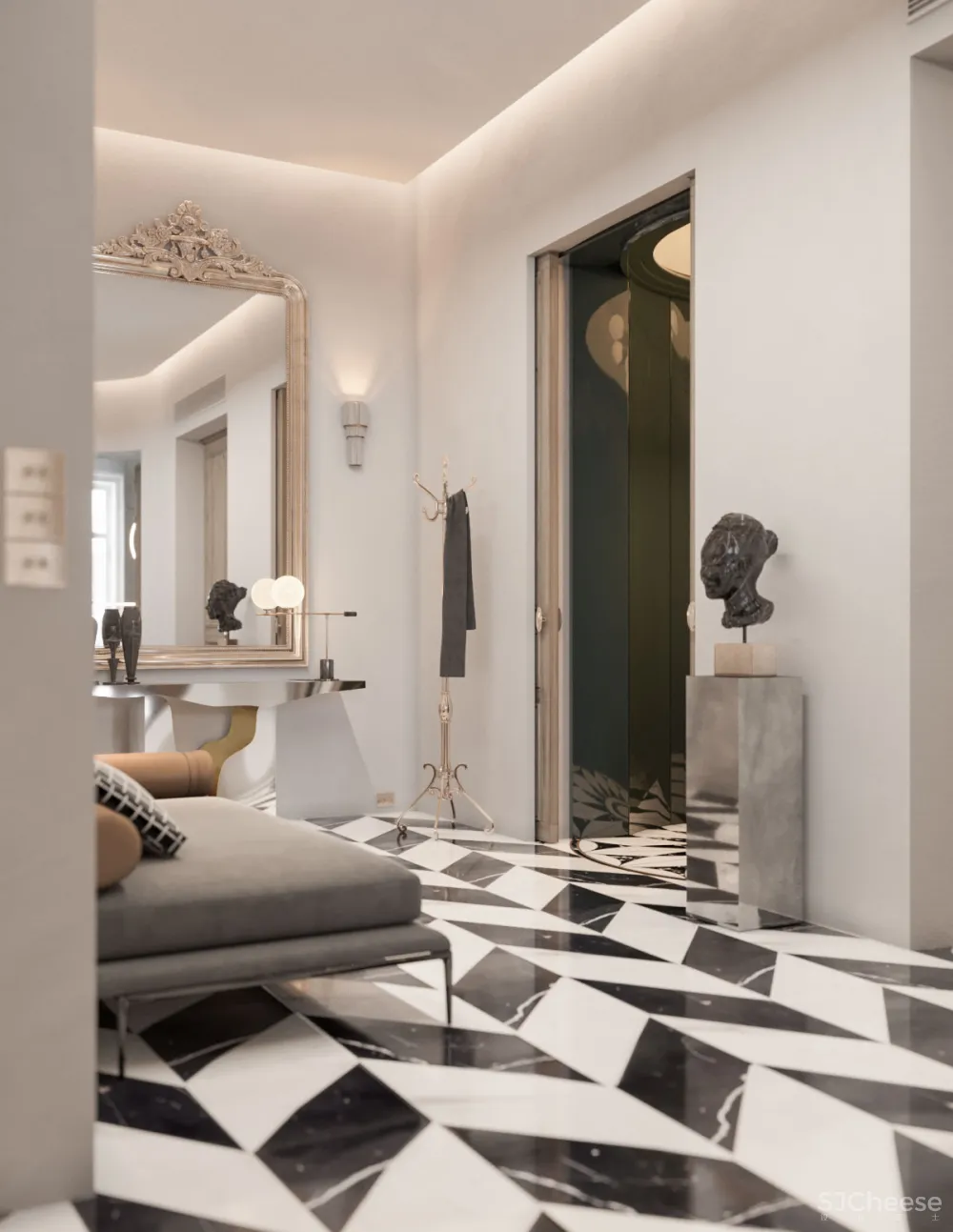 最美新古典两层公寓,贵族生活的正确打开方式!