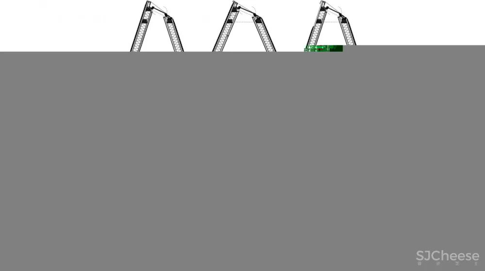 ACME staircase | Bumpers Oast House , 啤酒窑式住宅的现代诠释