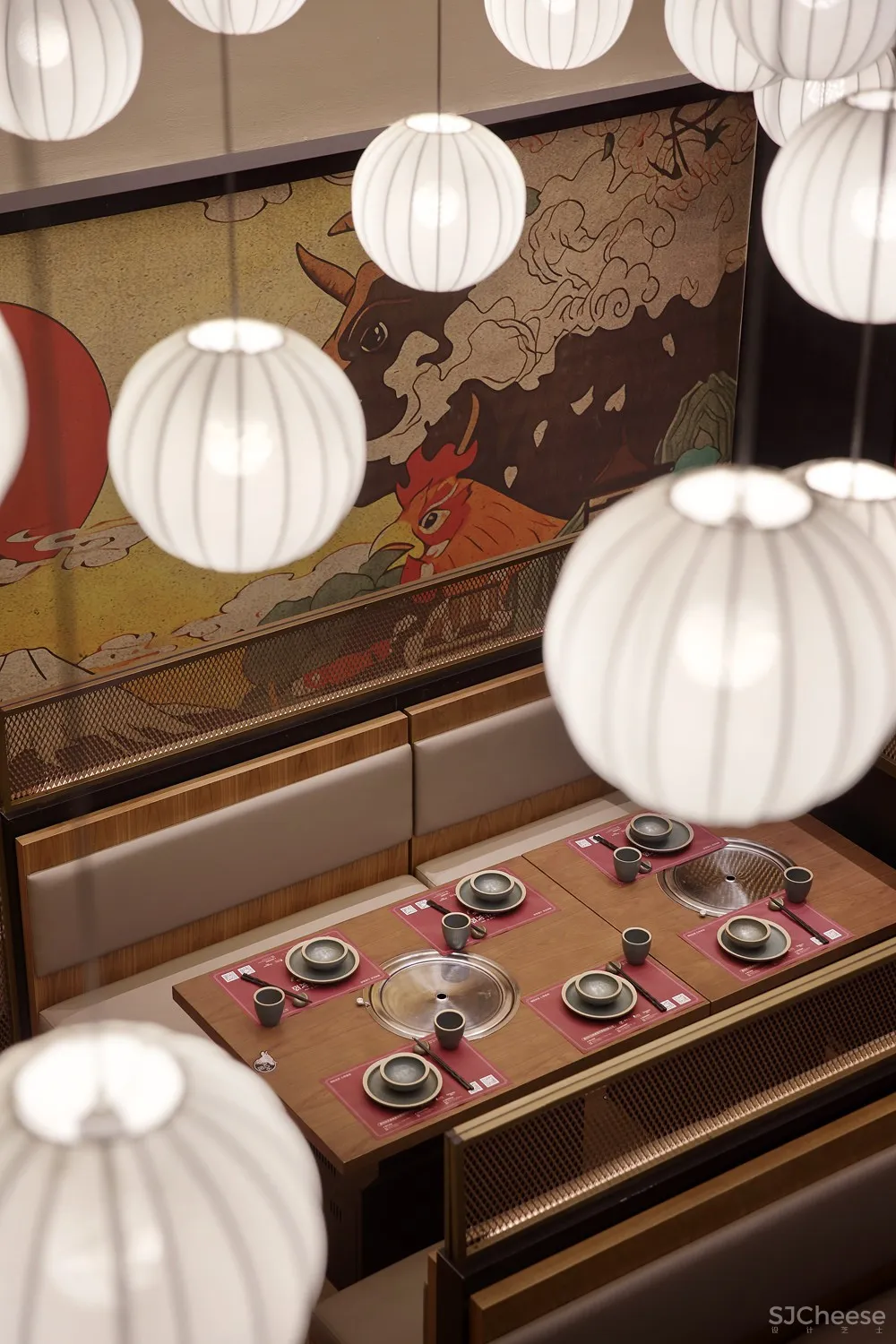 餐饮品牌全案设计 餐饮空间设计 艺鼎新作：禧牛炙造