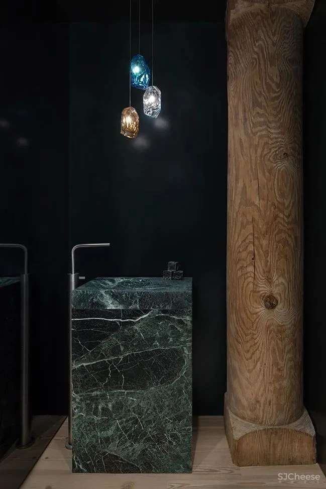 老宅翻新,用水磨石做点缀复古又高级!