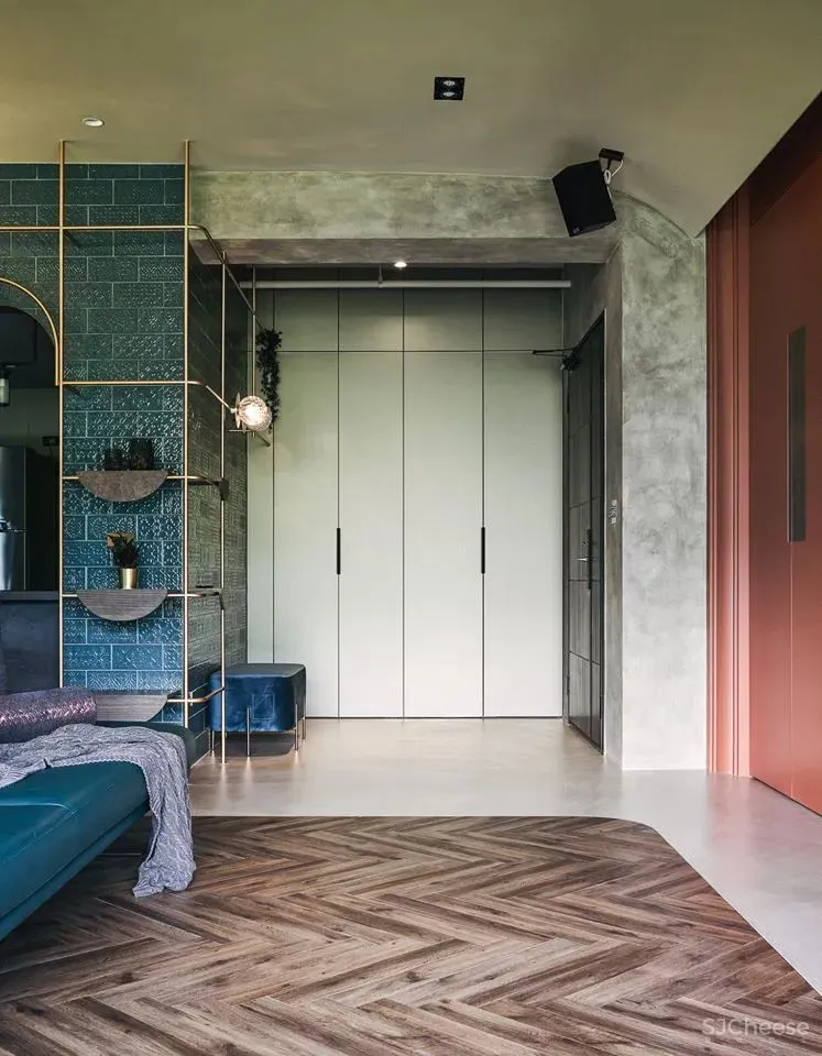 餐厅秒变大沙发,132㎡ 使用空间多一倍