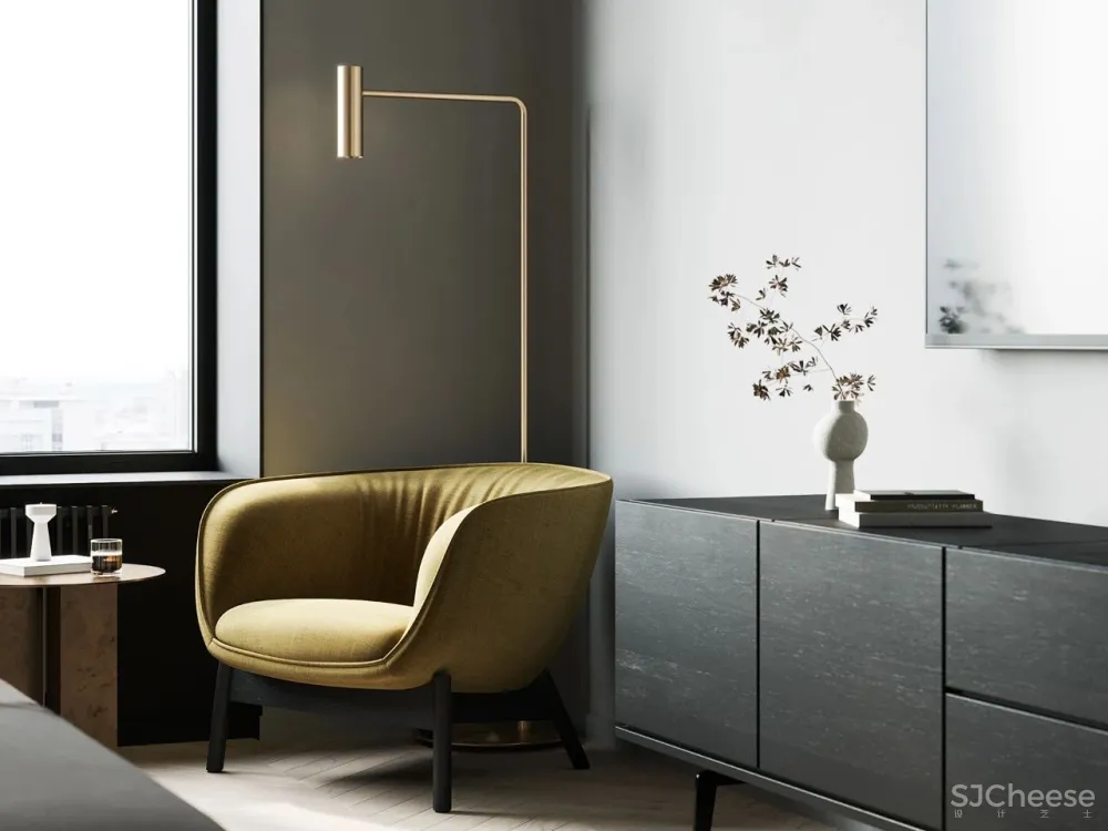 113㎡实用大两居,轻奢简致!