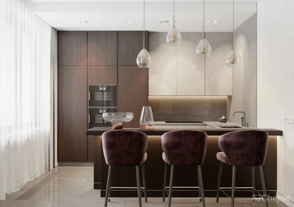 贴近自然的暖粉色公寓,大气实用,颇具格调!