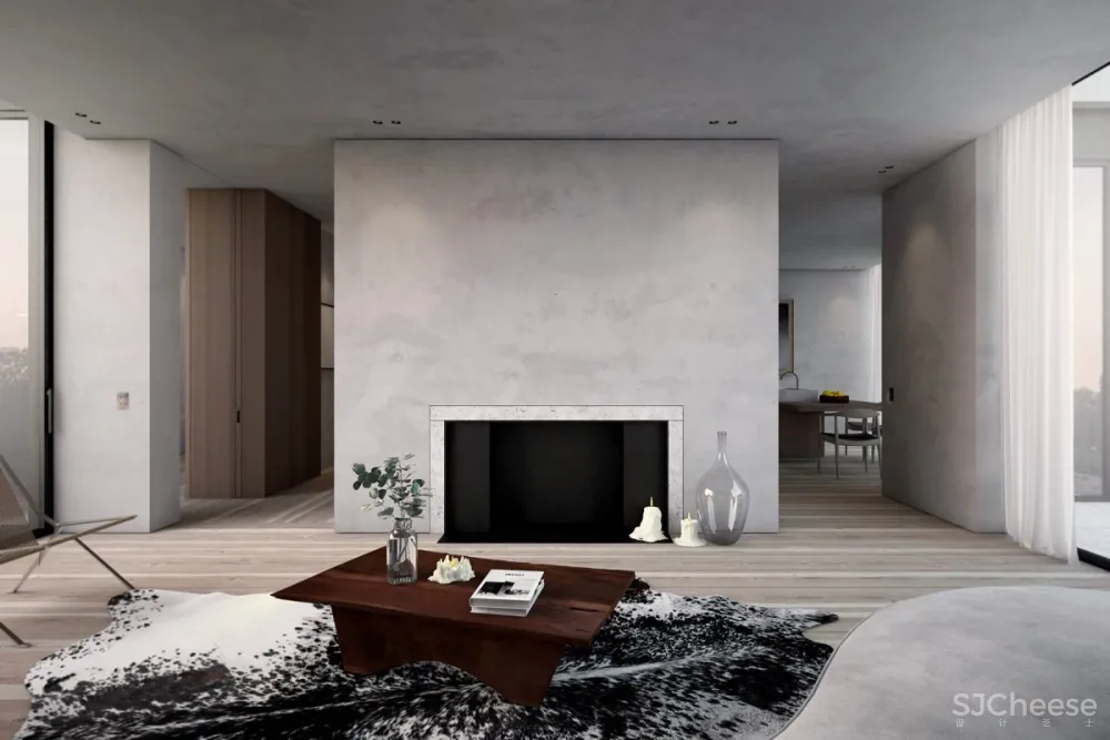 Kerstens Design | ALB Penthouse , 极简主义的冷静美学